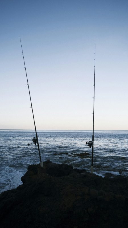 Fishing Rod Storage Garage in Traverse City Michigan