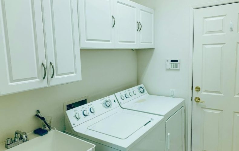 Laundry Room Storage Solutions in Traverse City, Michigan